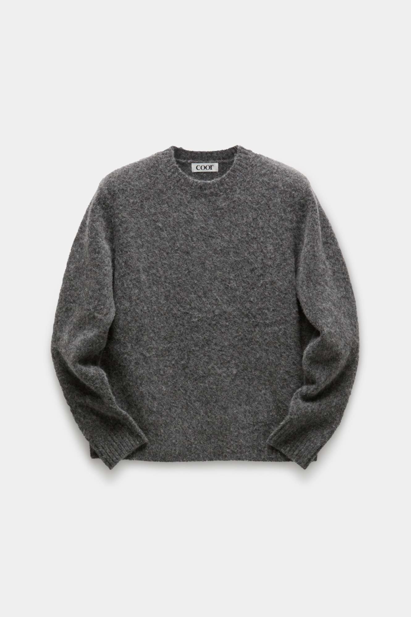 HAIRY ALAPACA CREWNECK SWEATER