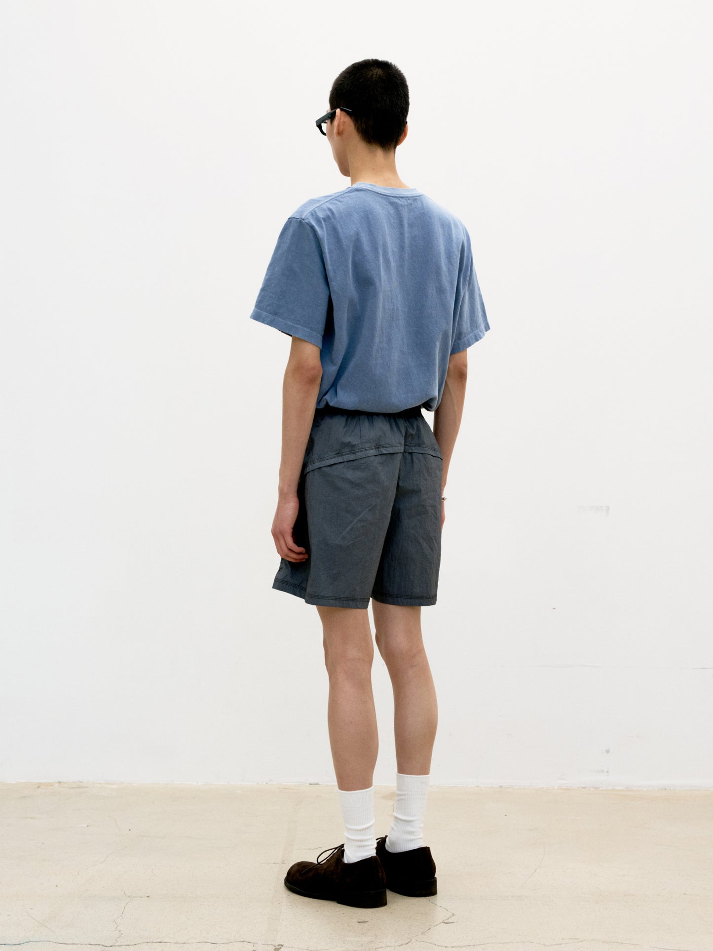 Pigment dyed cotton t-shirt