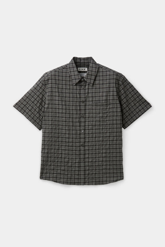 ALTERNATIVE CHECK HALF SHIRT