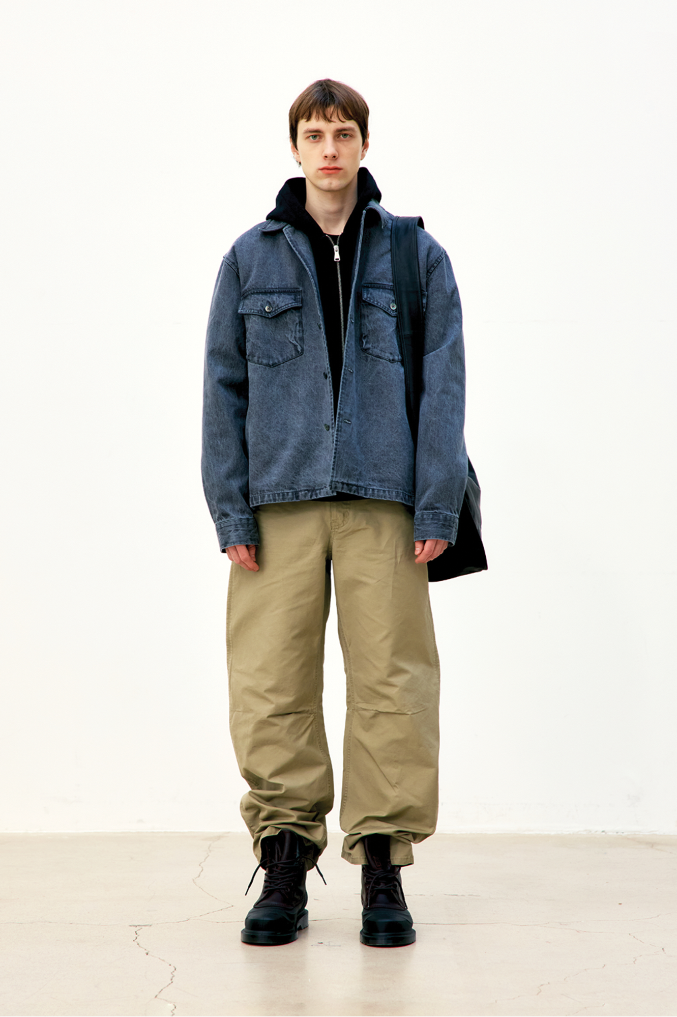 OVERSIZED DENIM SHIRT