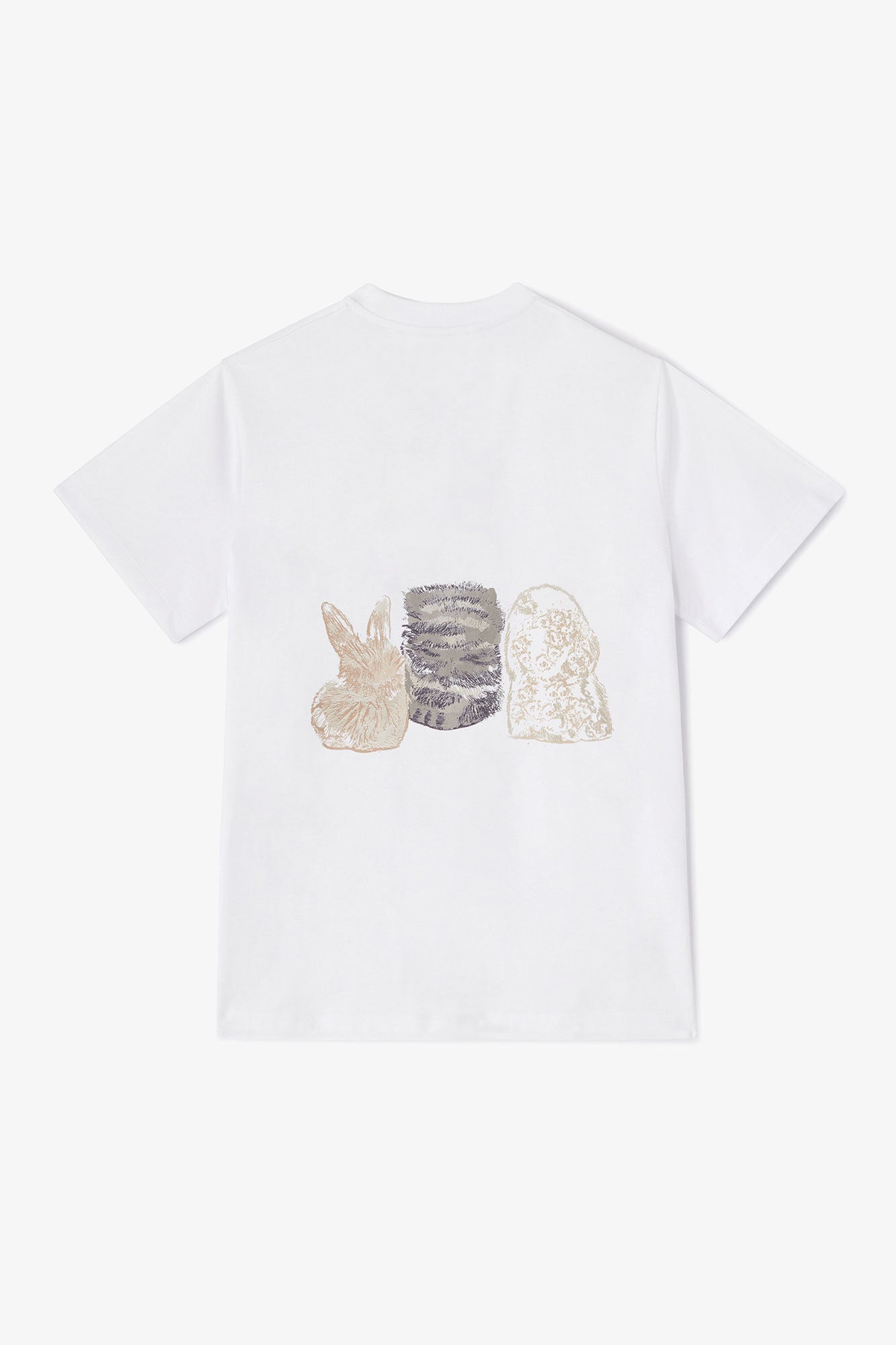 Basic Cotton Jersey Cute Animals