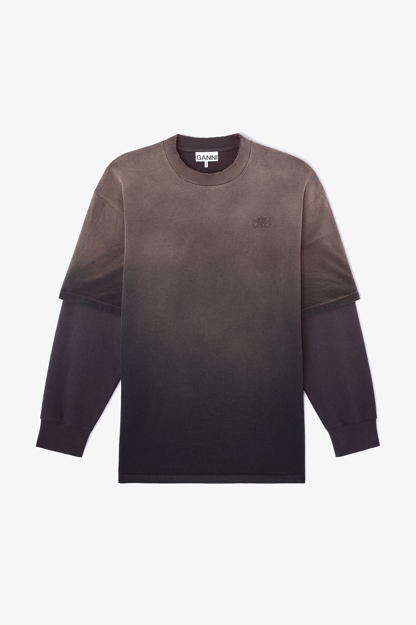 Heavy Cotton Jersey Longsleeve Washed Effect