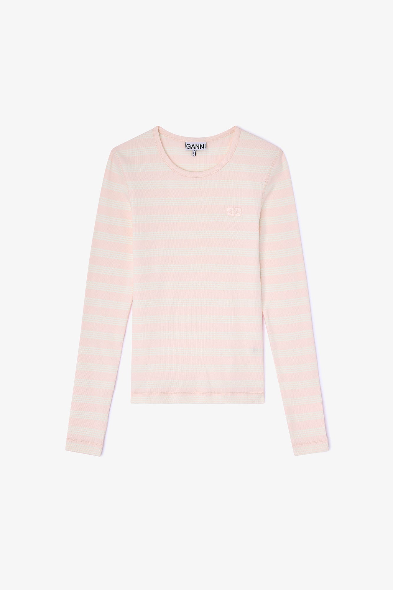 Soft Cotton Stripe Rib Longsleeve