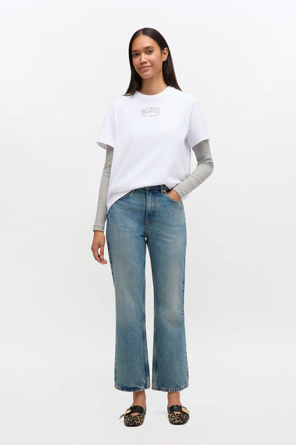 Essentials Tint Rigid Denim Betzy Cropped