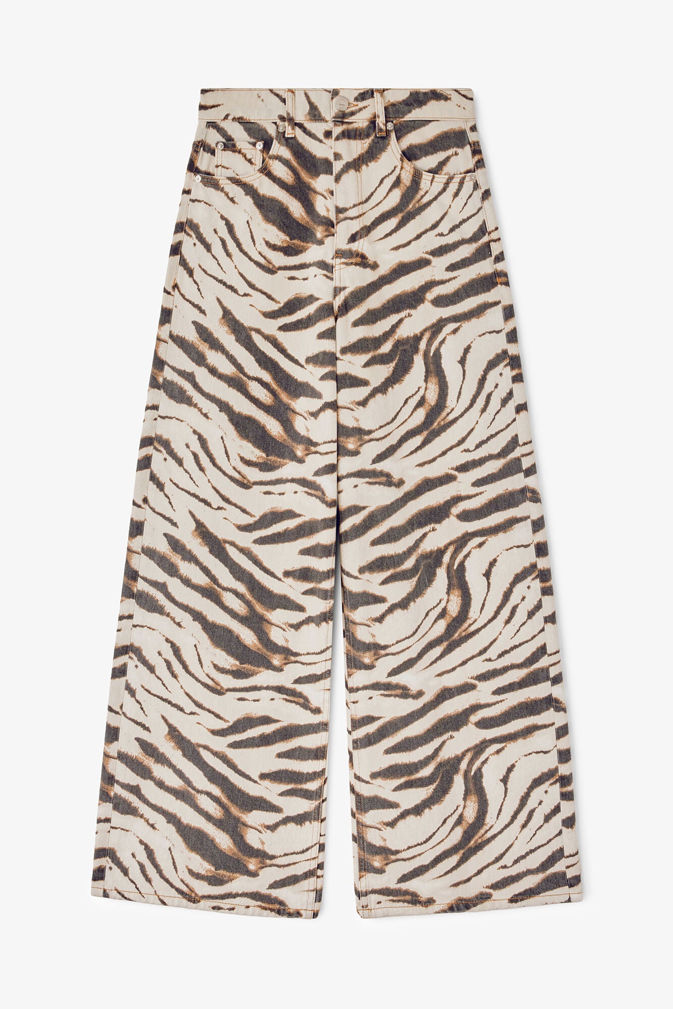Print Denim Lari Jeans