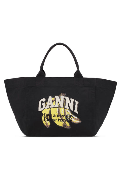 Shopper XXL Pocket Banana Print