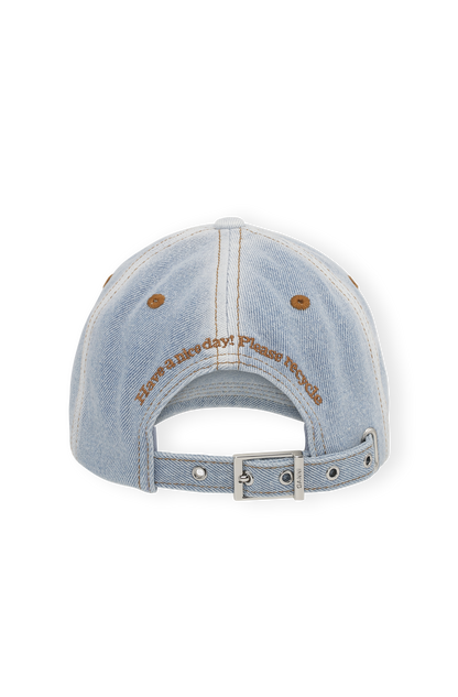 Washed Denim Cap