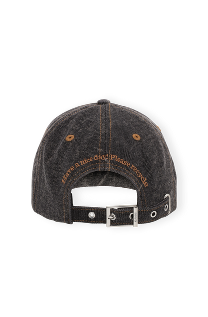 Denim Cotton Washed Cap