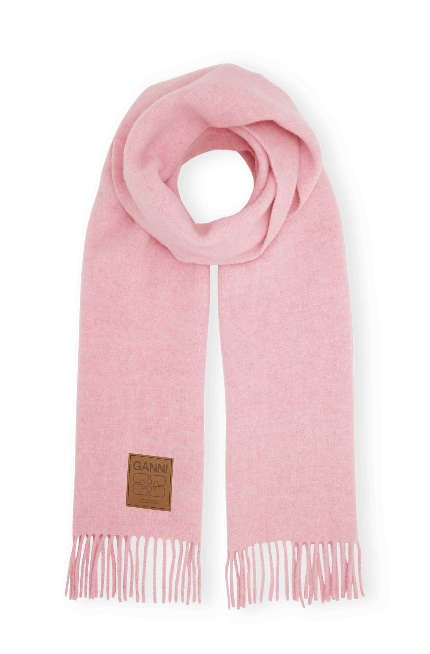 Double Face Wool Solid Scarf