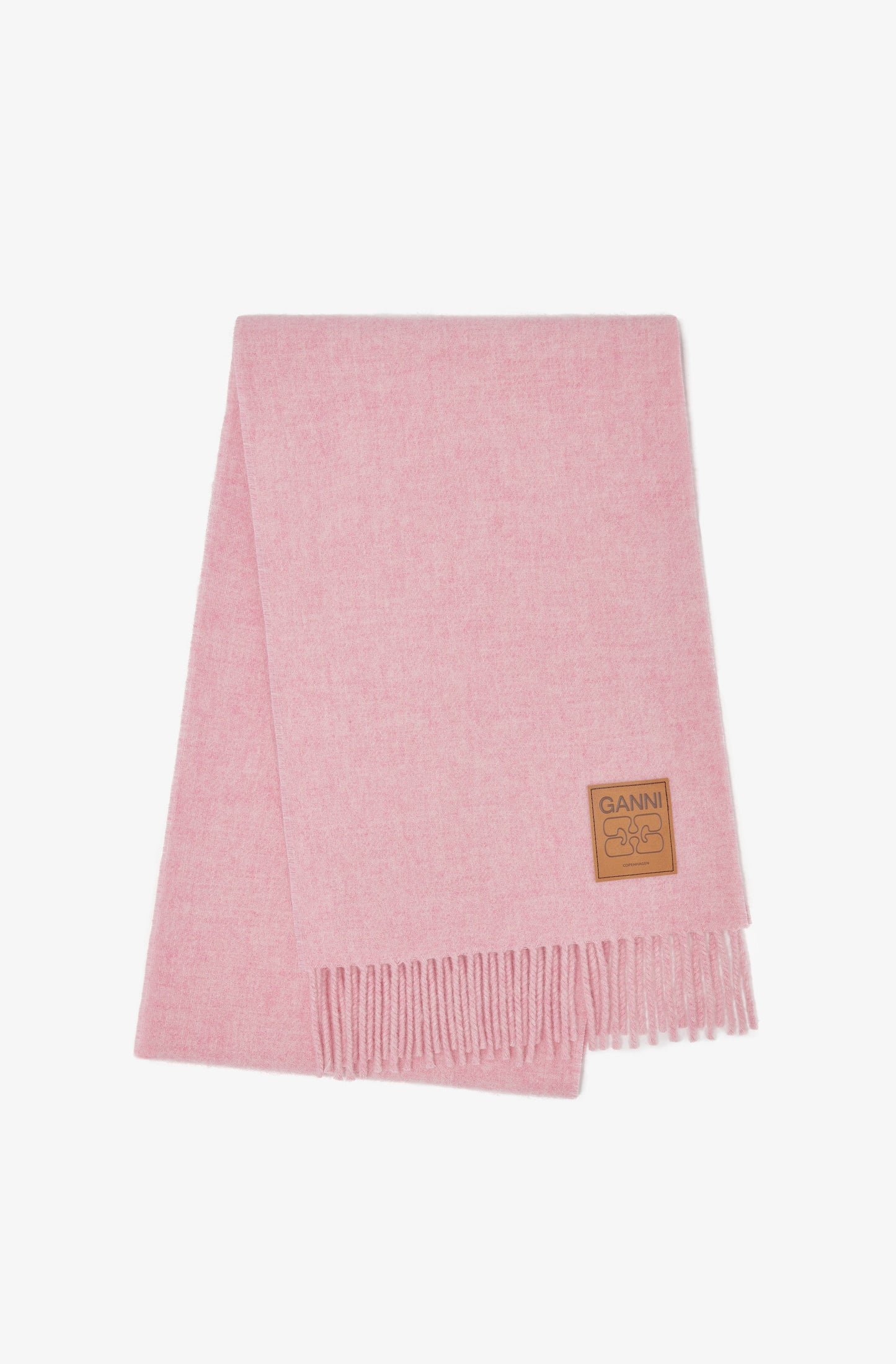 Double Face Wool Solid Scarf