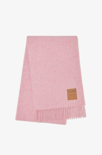 Double Face Wool Solid Scarf