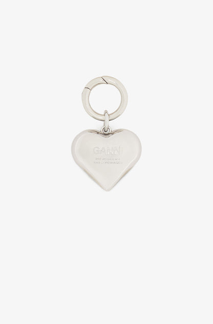 Ganni Bou Heart Charm