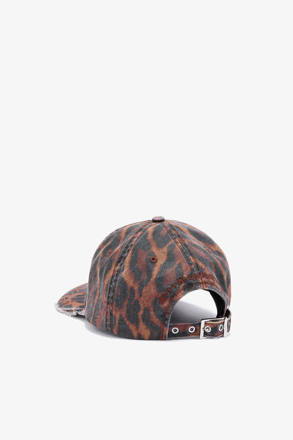 Printed Washed Cotton Ocelot Leopard