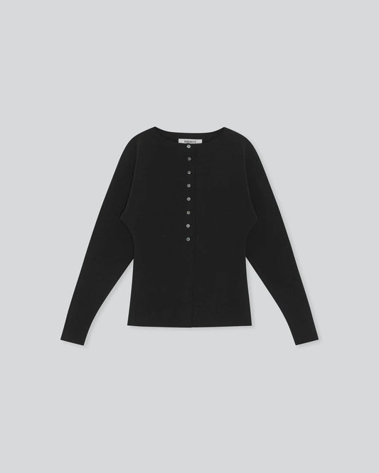 LAY2 BOATNECK CARDIGAN