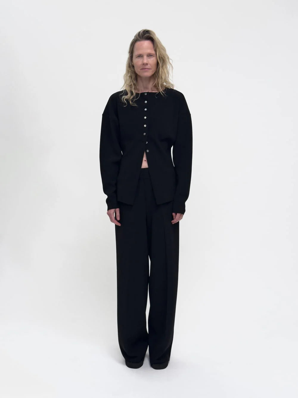 LAY2 BOATNECK CARDIGAN