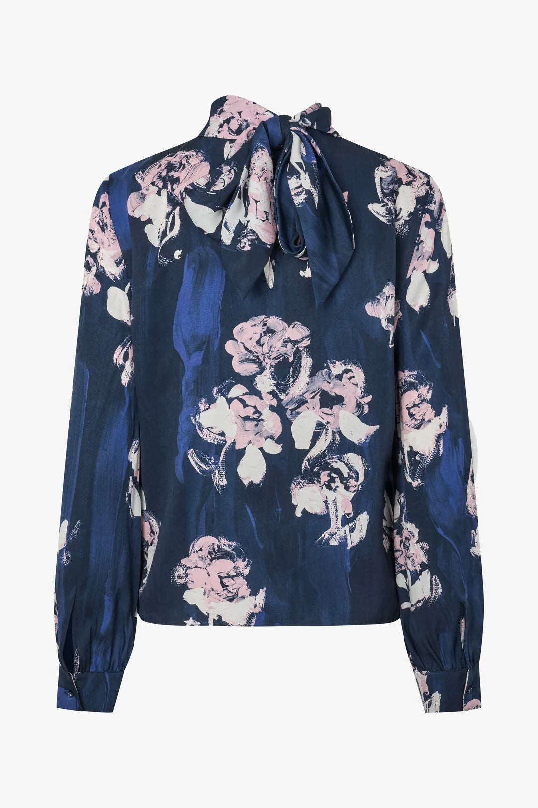 2263 Dry Viscose, Back Tie Blouse