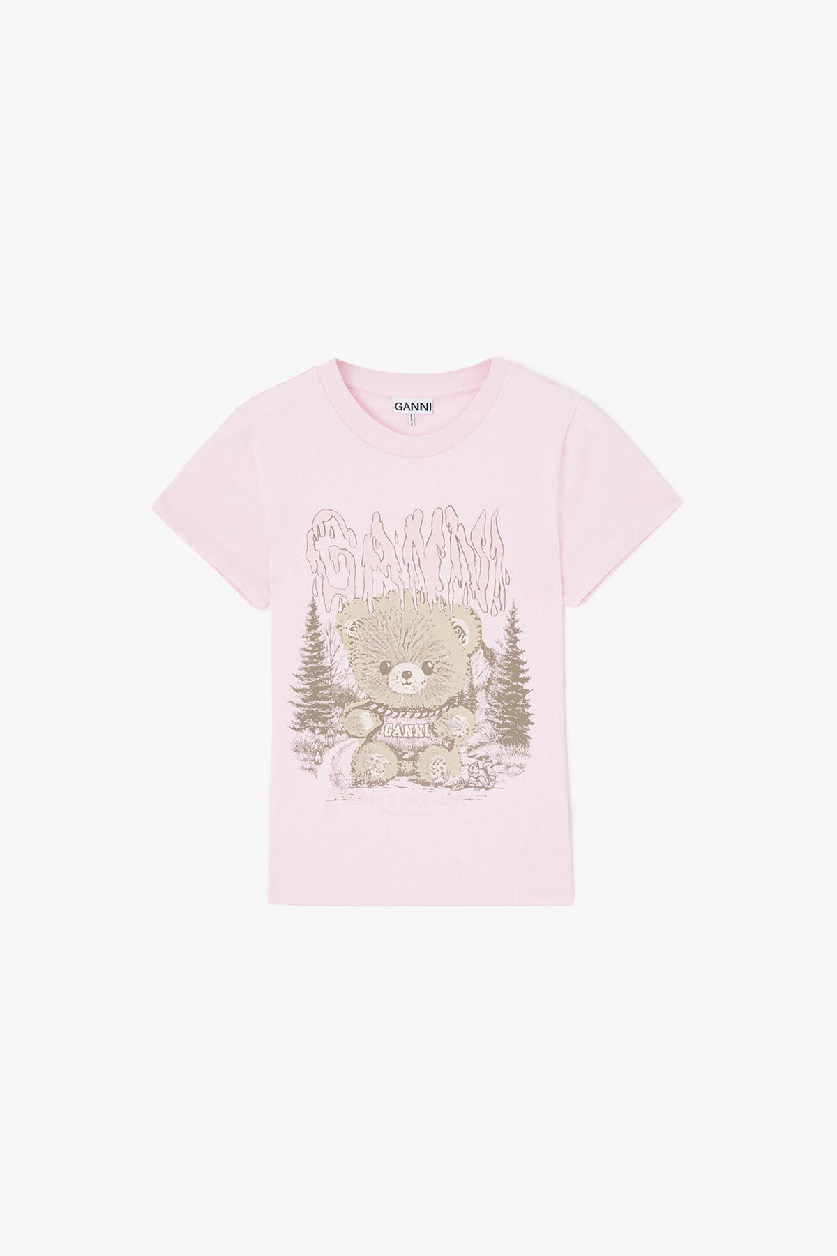 Basic Cotton Jersey Baby Fit Teddy Forest