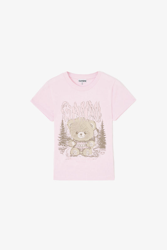 Basic Cotton Jersey Baby Fit Teddy Forest