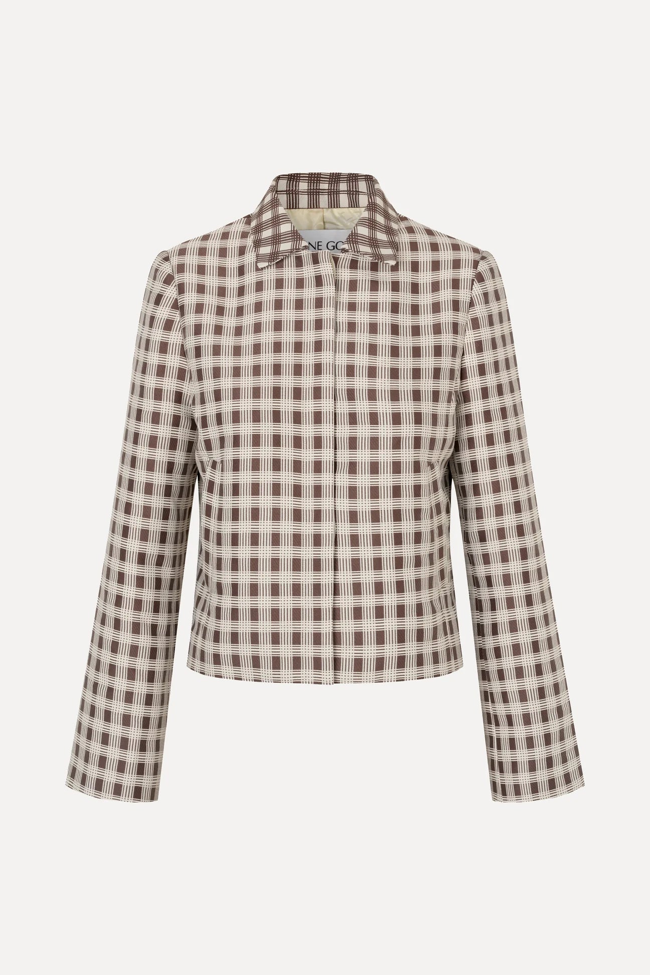 2269 Woven Jacquard, Boxy Jacket