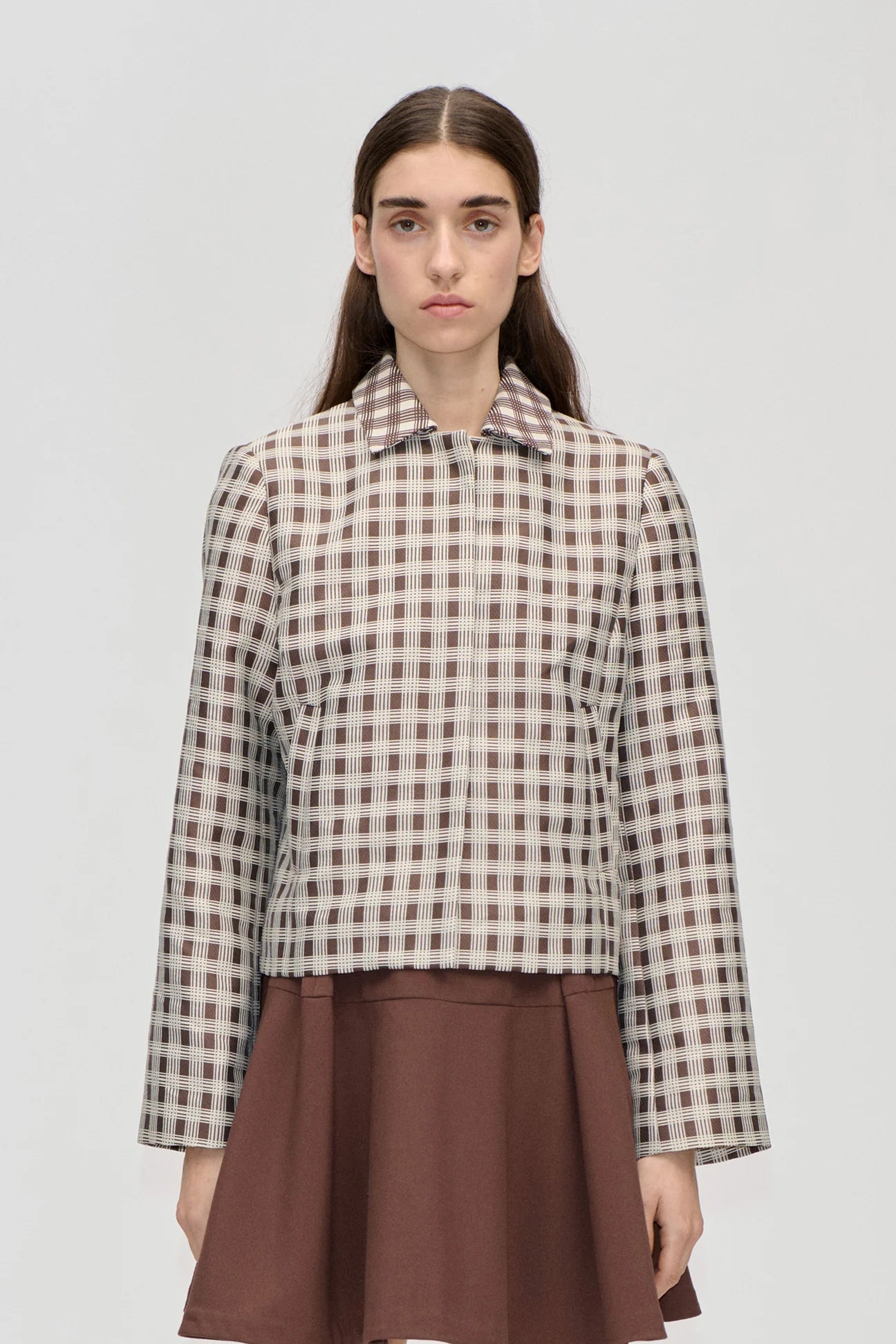 2269 Woven Jacquard, Boxy Jacket