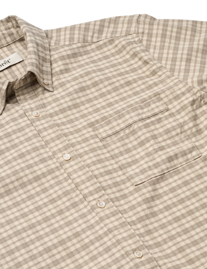 CREEK HEAVY FLANNEL CHECK SHIRT