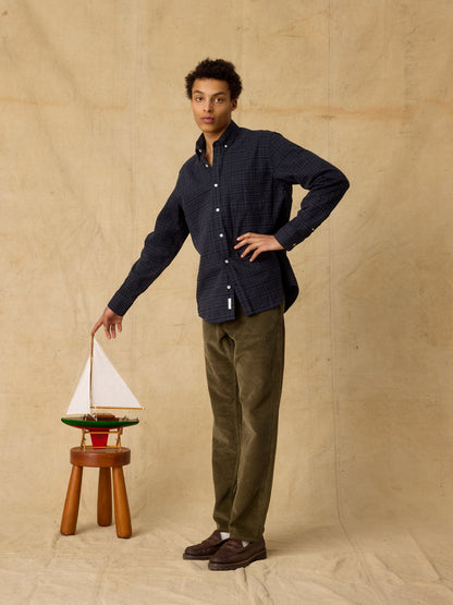 CREEK HEAVY FLANNEL CHECK SHIRT