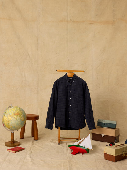 CREEK HEAVY FLANNEL CHECK SHIRT