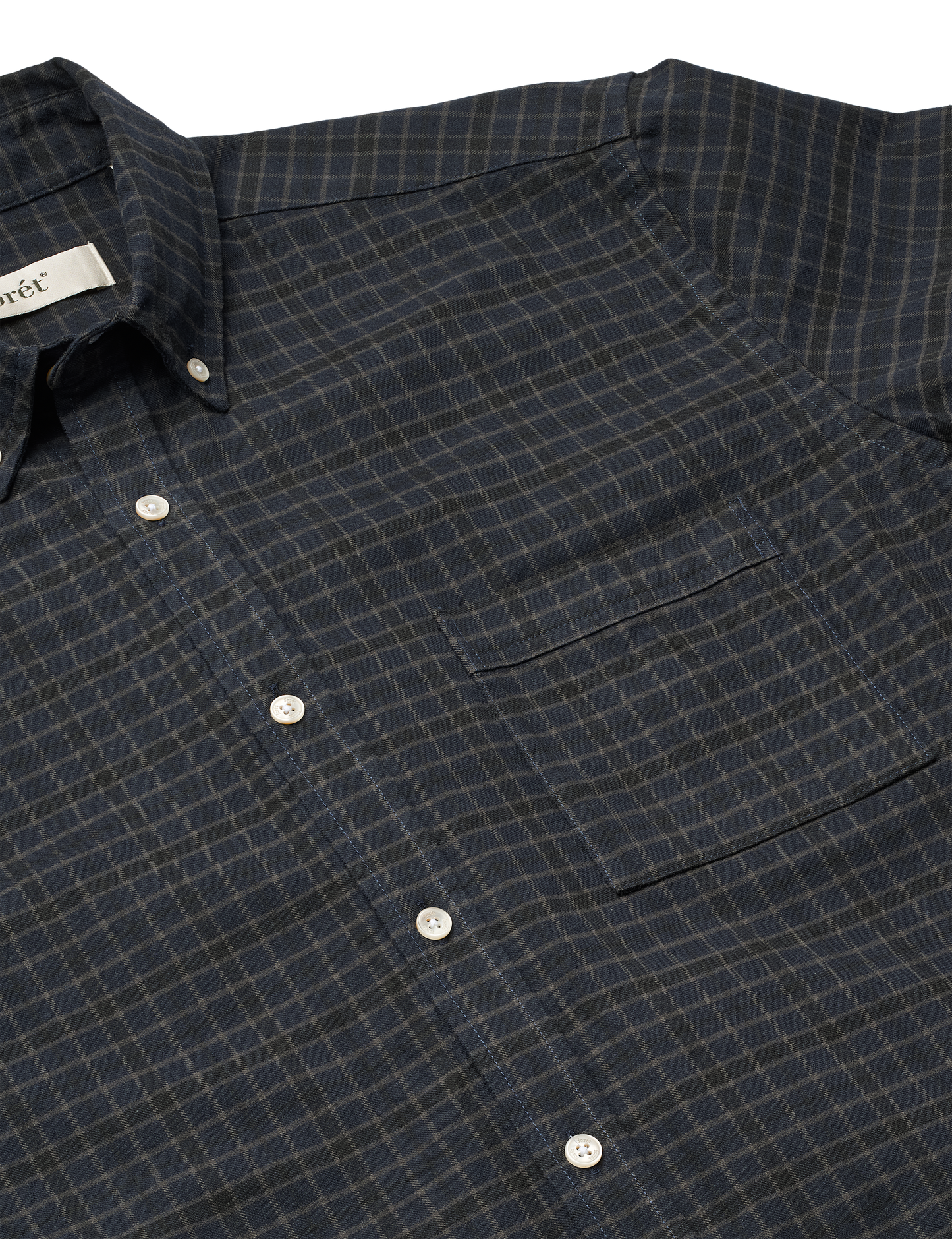 CREEK HEAVY FLANNEL CHECK SHIRT