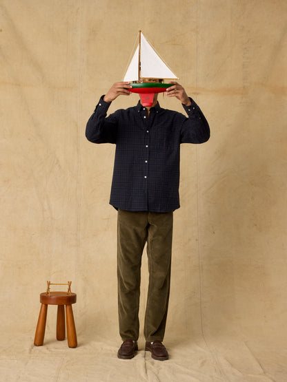 CREEK HEAVY FLANNEL CHECK SHIRT