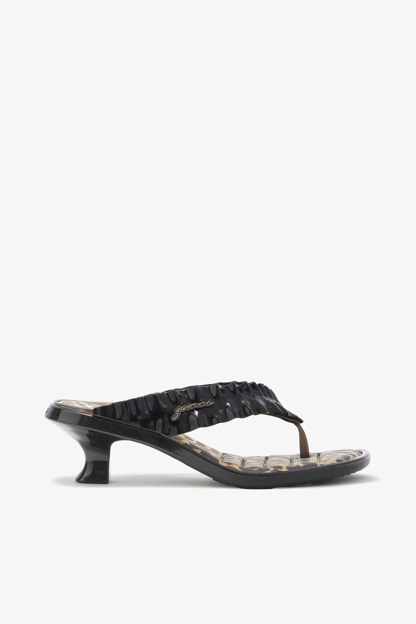 Melissa Thong Kitten Heel