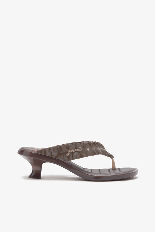 Melissa Thong Kitten Heel