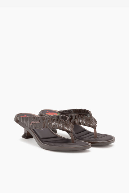 Melissa Thong Kitten Heel