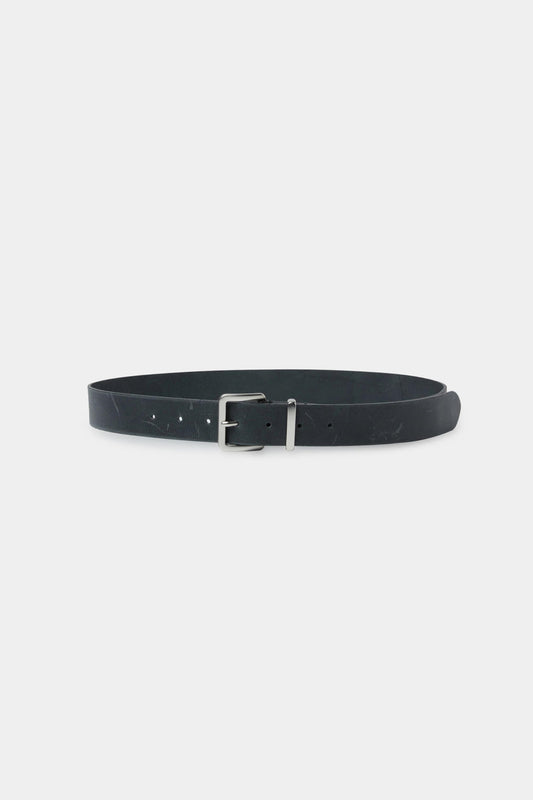 EDGE SANDING COW LEATHER BELT