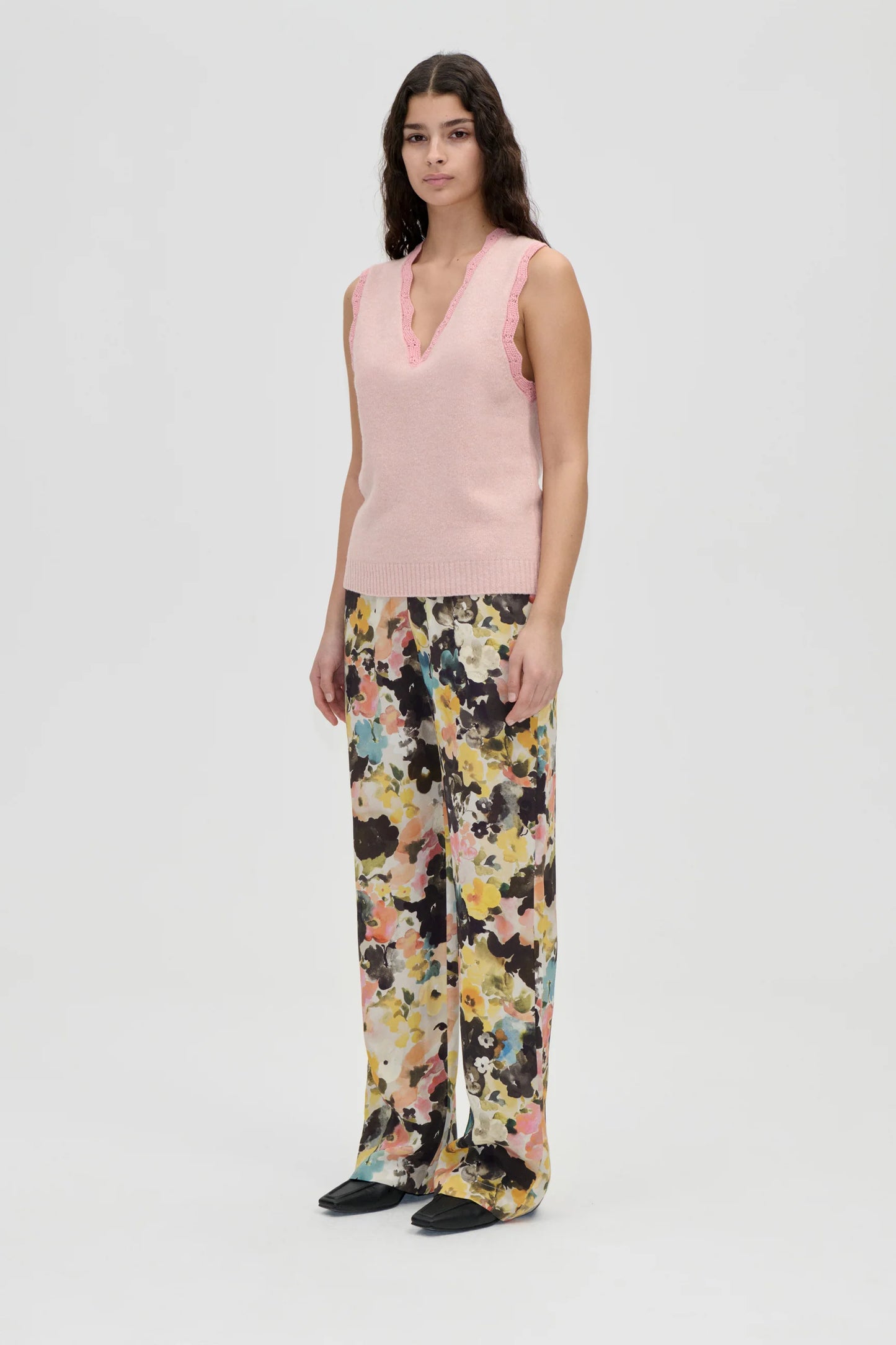 2263 Dry Viscose, Elasticated Long Pants