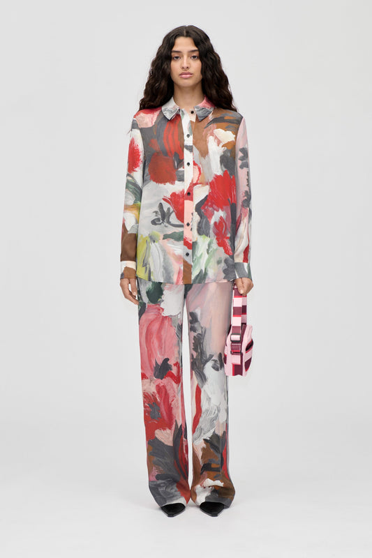 Dry Viscose, Elasticated Long Pants