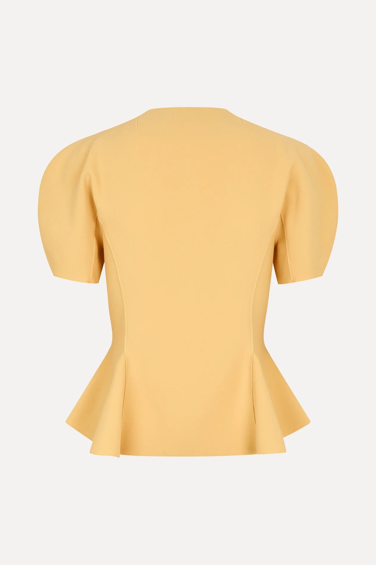 2525 Double-Layer Crepe, High-Neck Zip Top