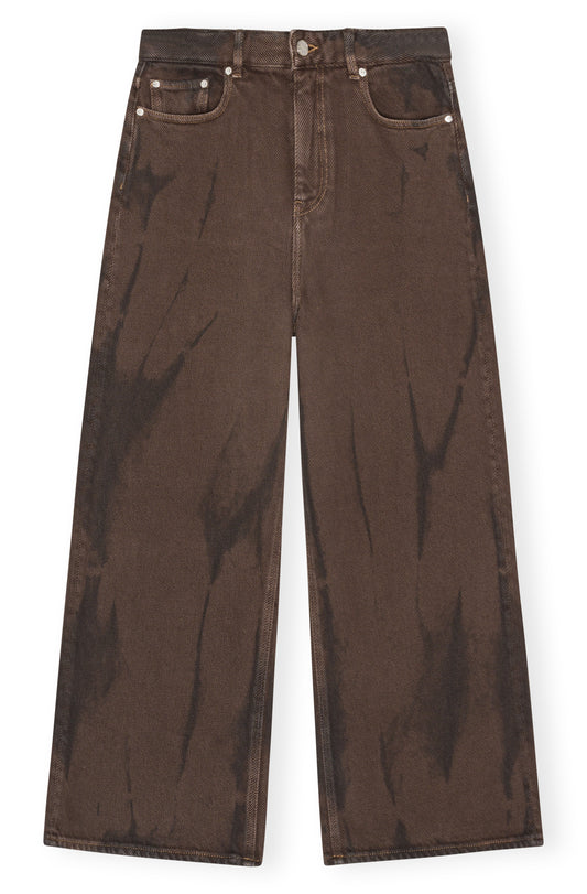 Overdyed Heavy Denim Baggy Jeans