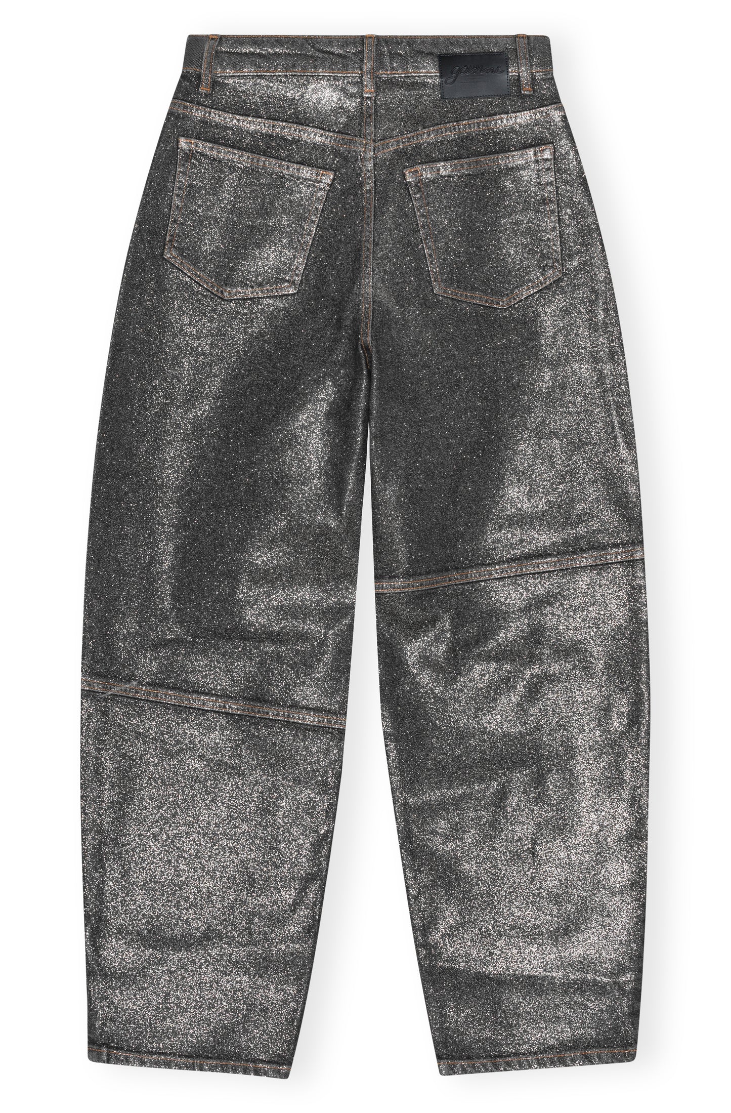 Shimmery Foil Denim Stary