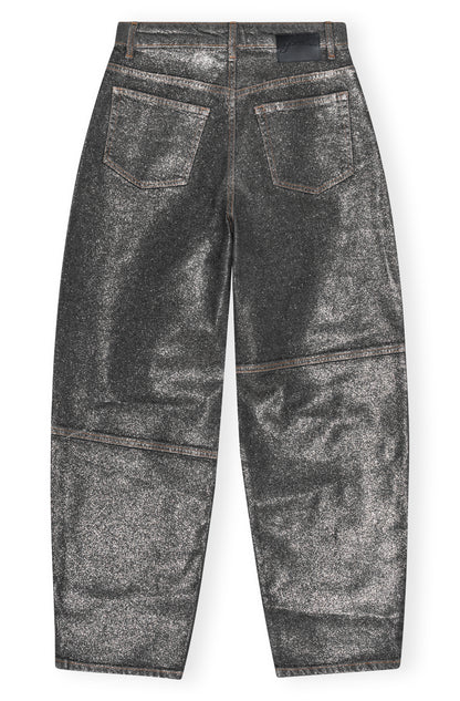 Shimmery Foil Denim Stary