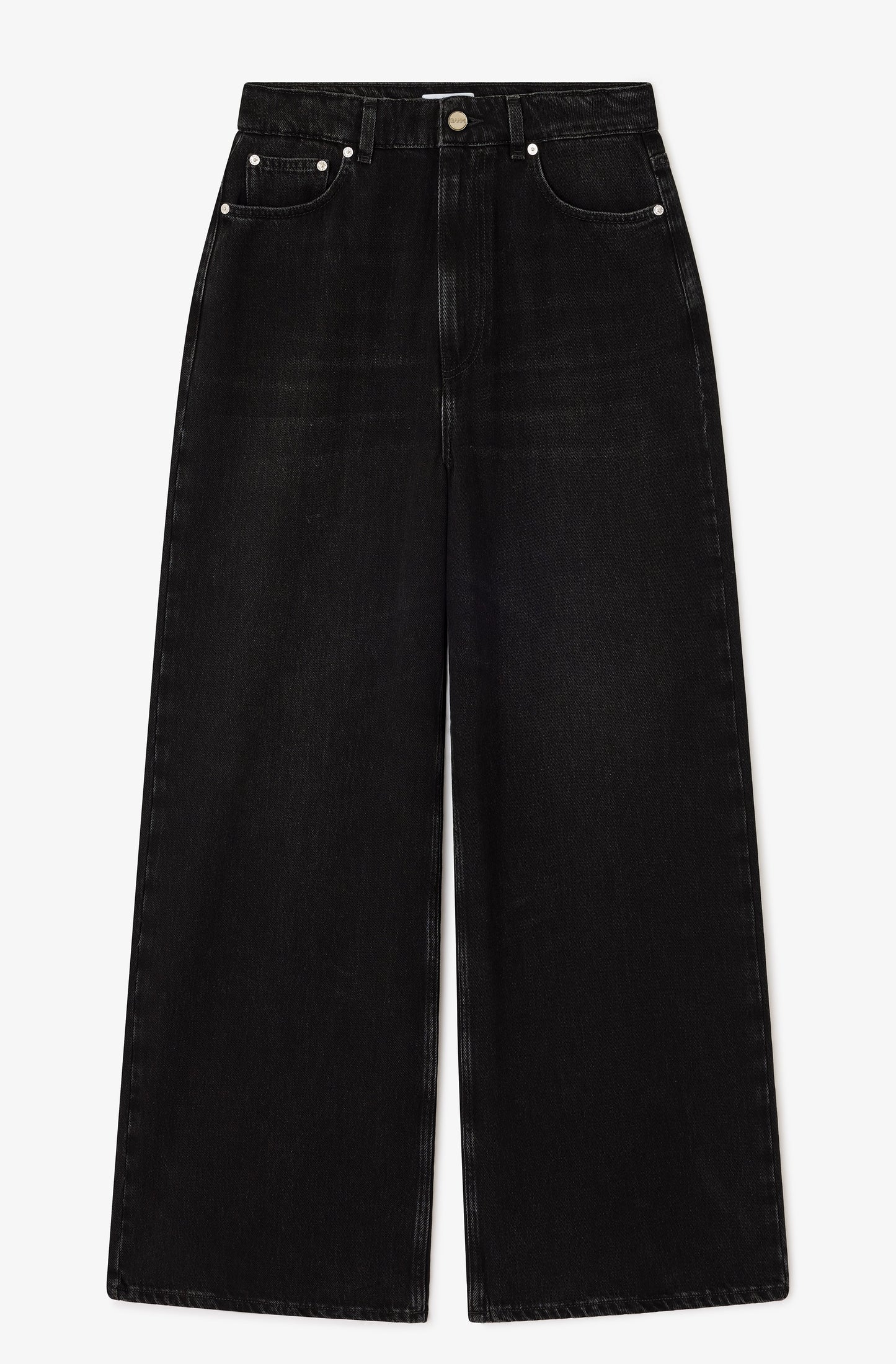 Soft Rigid Denim Baggy Jeans