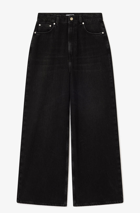 Soft Rigid Denim Baggy Jeans