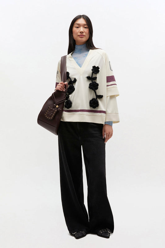 Soft Rigid Denim Baggy Jeans