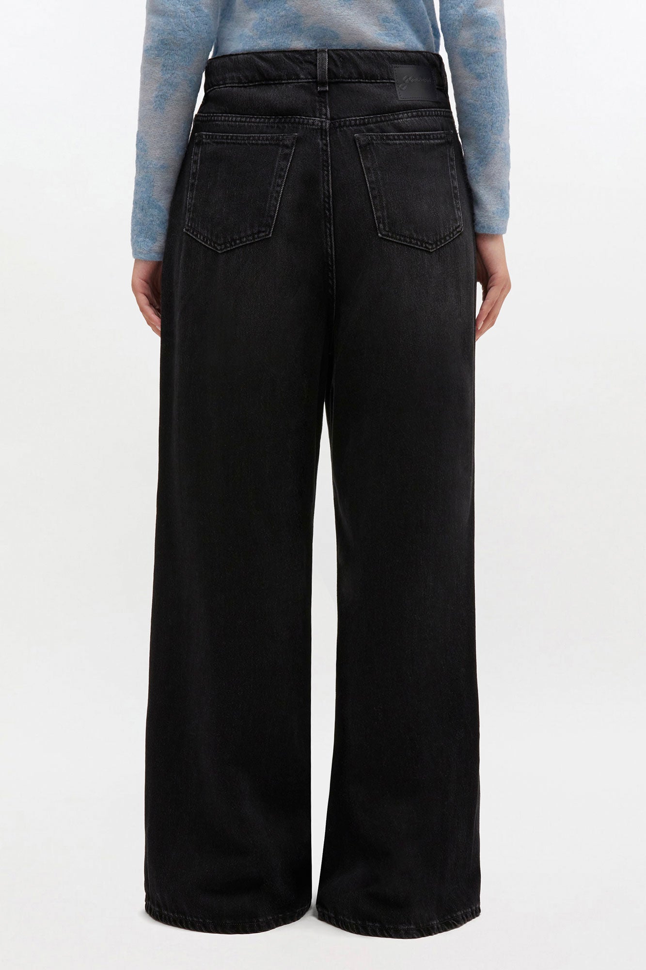 Soft Rigid Denim Baggy Jeans