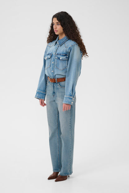 jade HW straight jeans
