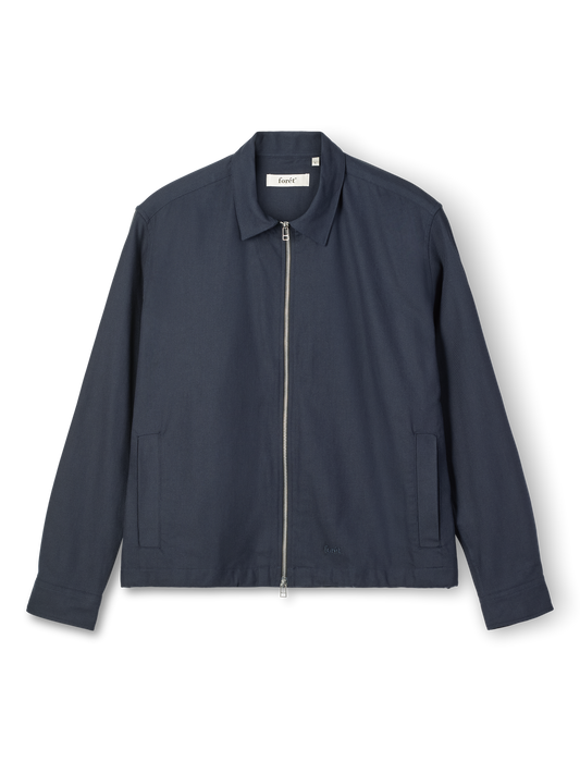 LOFT ZIP TWILL SHIRT