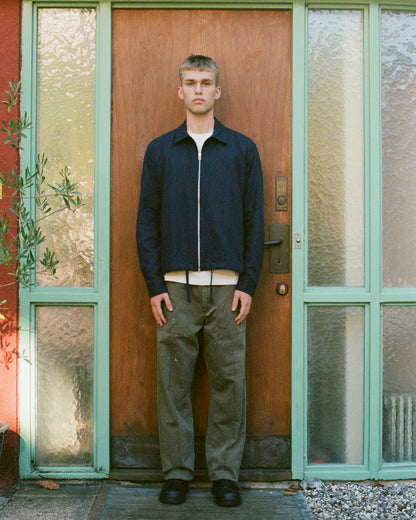 LOFT ZIP TWILL SHIRT