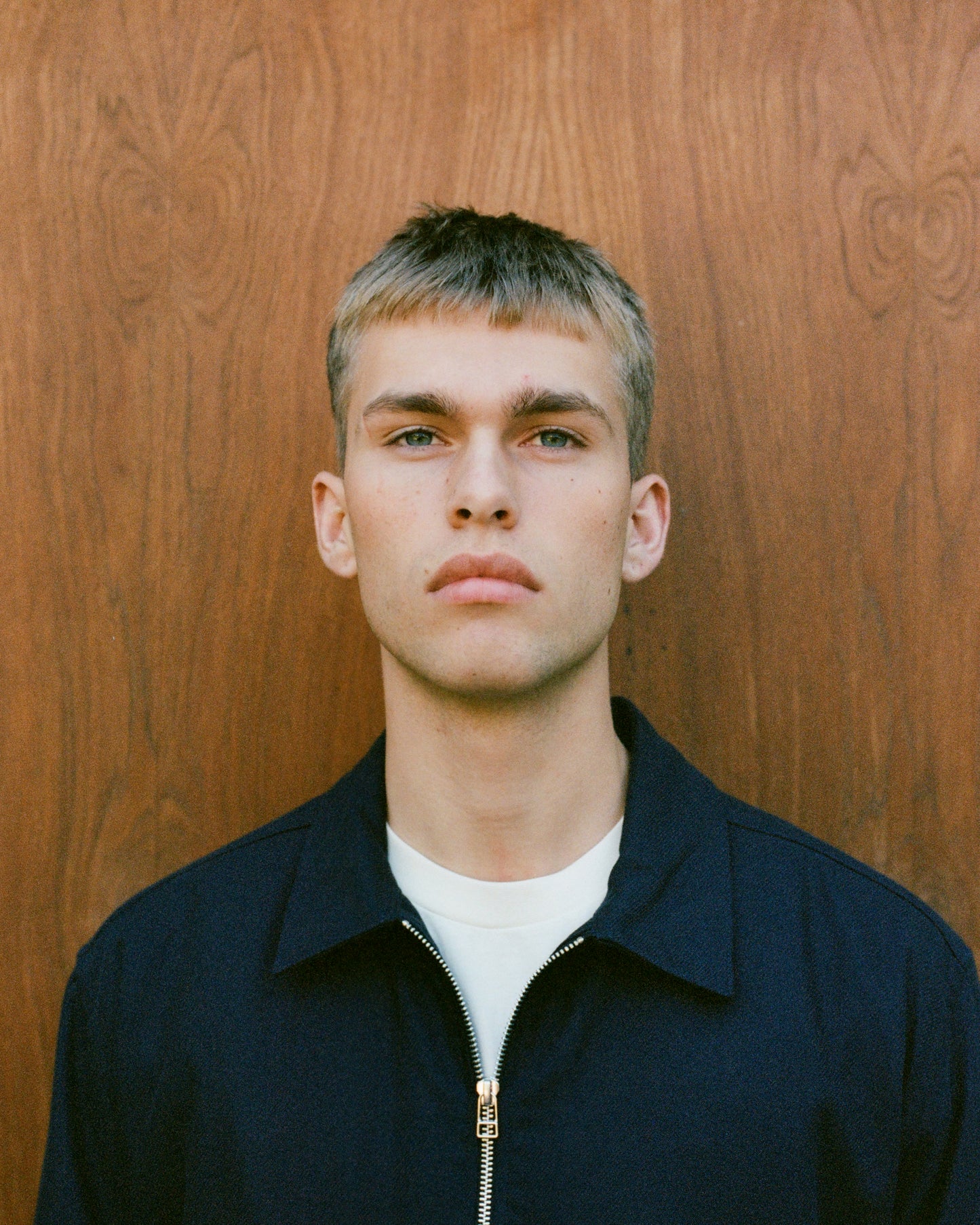 LOFT ZIP TWILL SHIRT