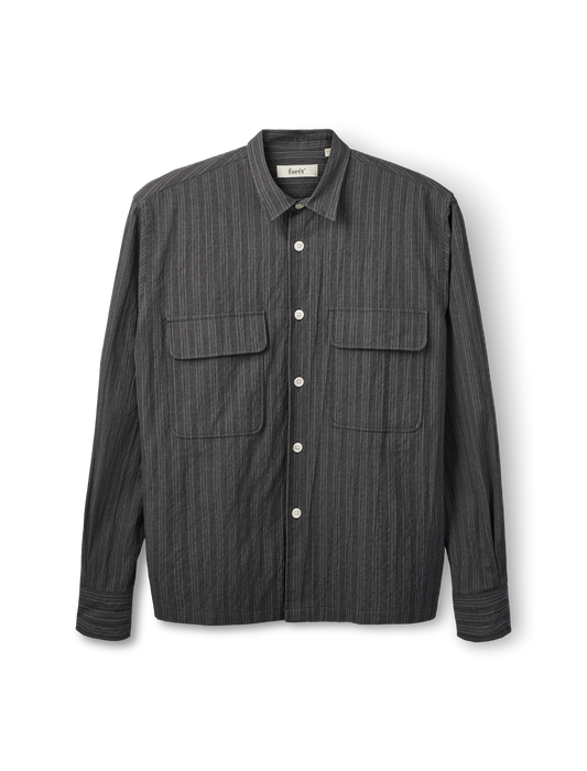 LUNAR RELAXED FIT TEXTURED OVERSHIRT