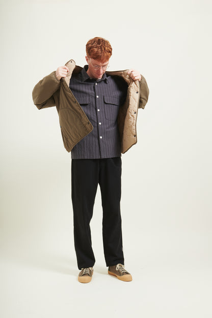 LUNAR RELAXED FIT TEXTURED OVERSHIRT