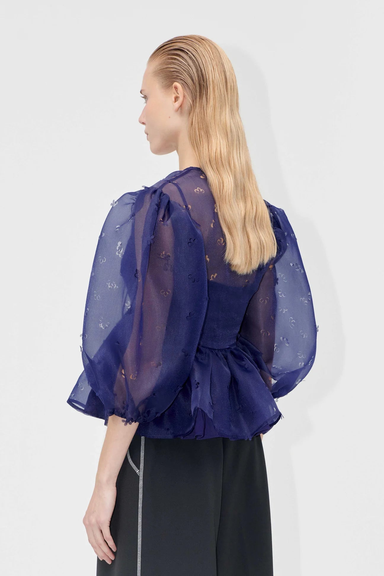 Long Sleeve Bow Top